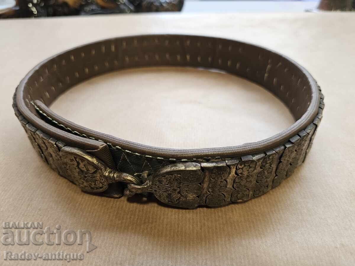 Αναγεννησιακή βουλγαρική εθνογραφική ζώνη σατσάν ασήμι