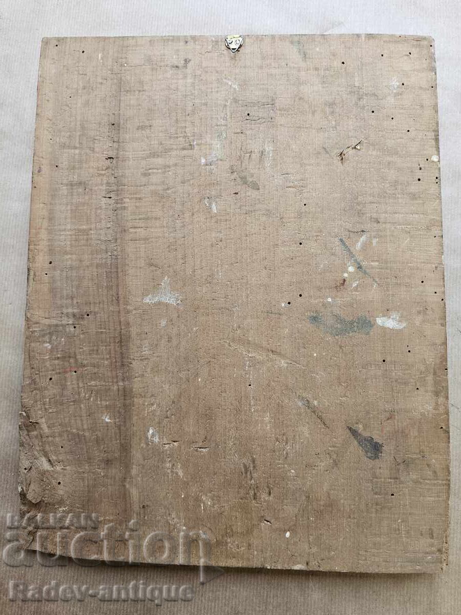 Veche icoană bulgară din secolul al XIX-lea, de renaștere, Sfântul Iuda, sfânt - 6