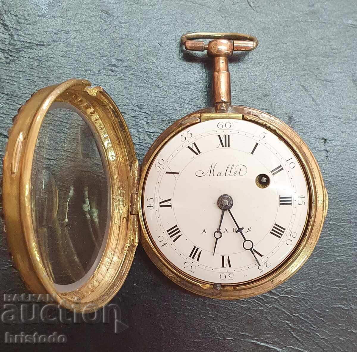 Licitație Ceas de buzunar francez foarte vechi, din 1800