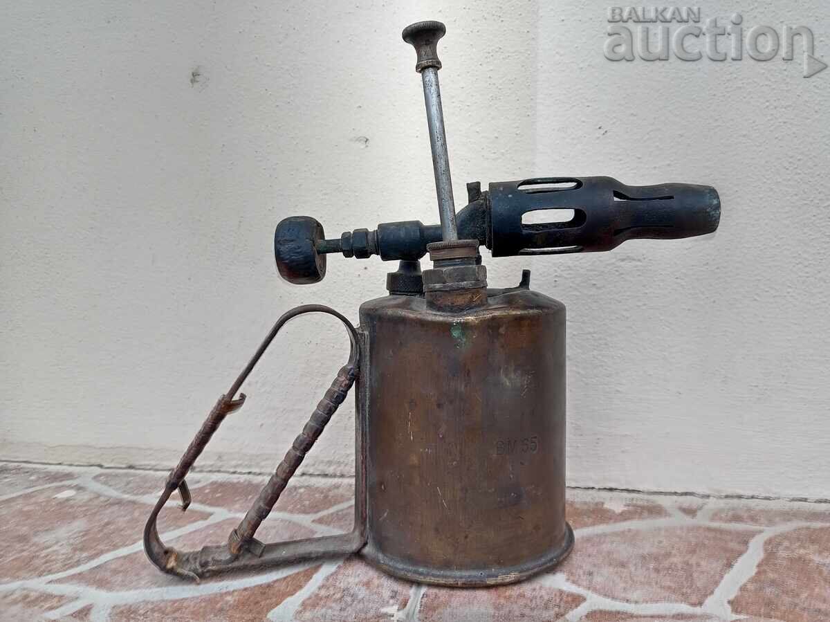 Δημοπρασία Φτιαγμένο στην Αυστρία παλιά μίνι βενζινολαμπάδα καυστήρα