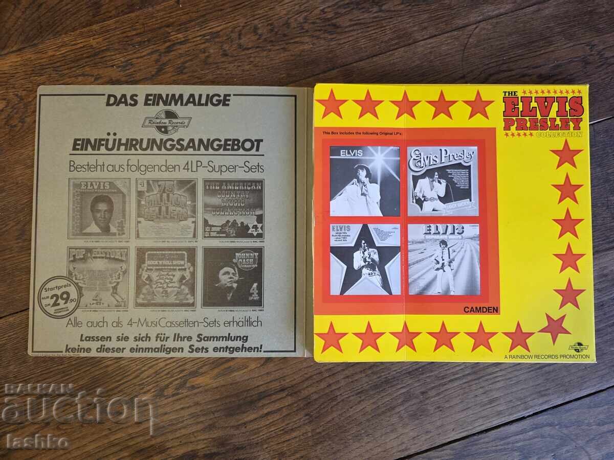 Auction  Elvis Collection Vinyl Record