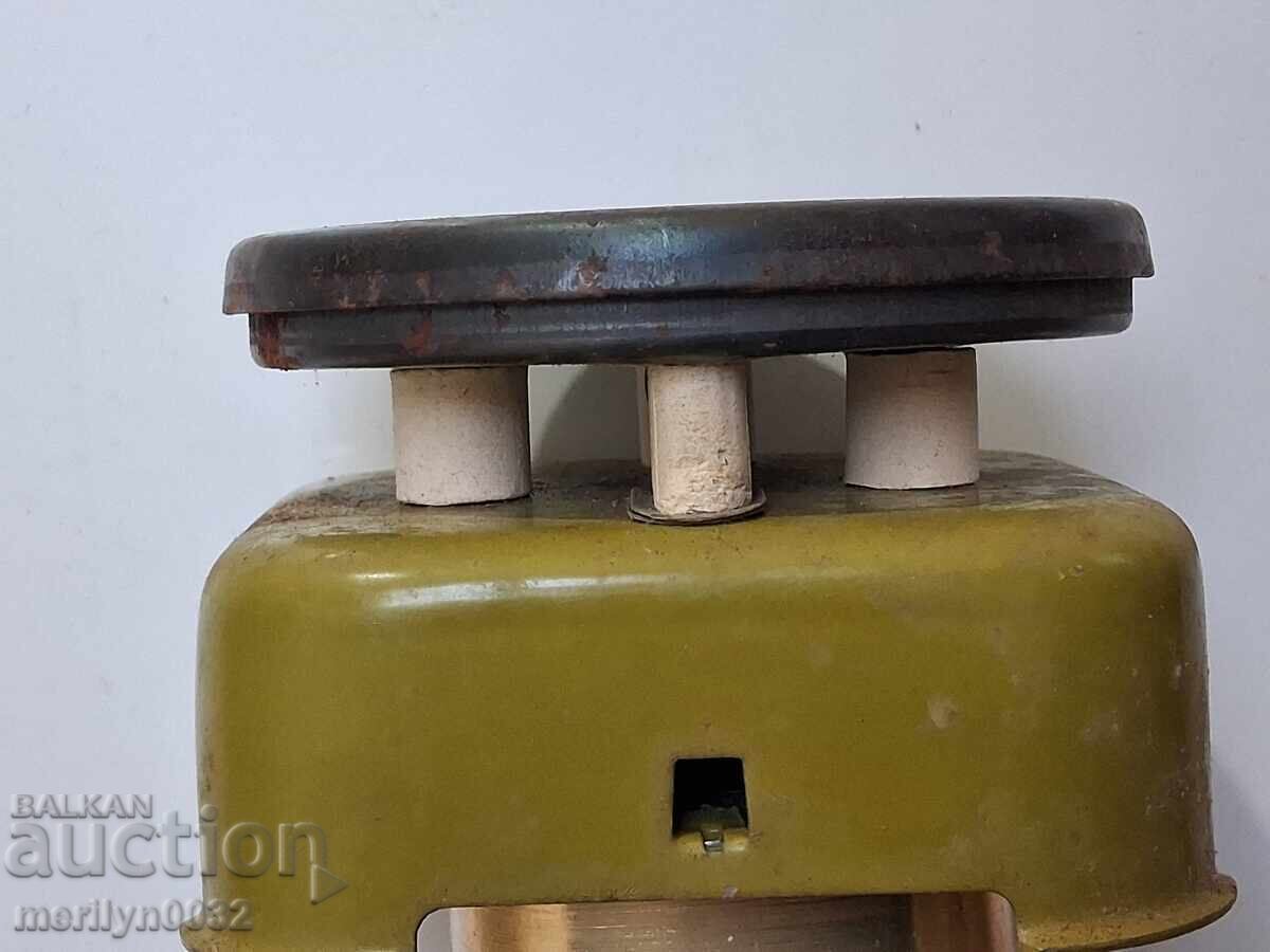 Аукцион Стар български соц. котлон Елпром 800 вата НРБ