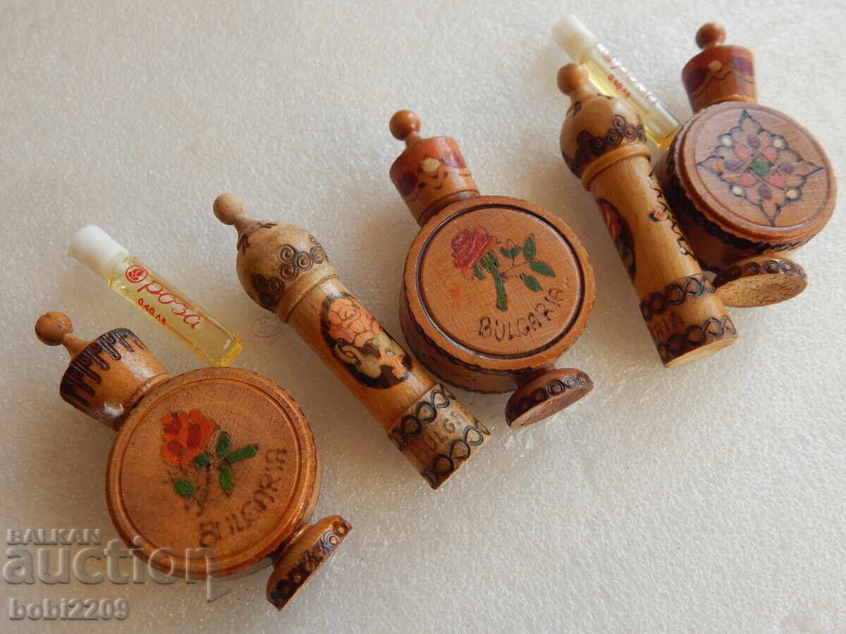 SOZ Musk Rose BULGARIAN ROSE Perfume Bottles Wooden with price € 5.11 | 9.99 BGN SOZ Musk Rose BULGARIAN ROSE Perfume Bottles Wooden with price € 5.11 | 9.99 BGN