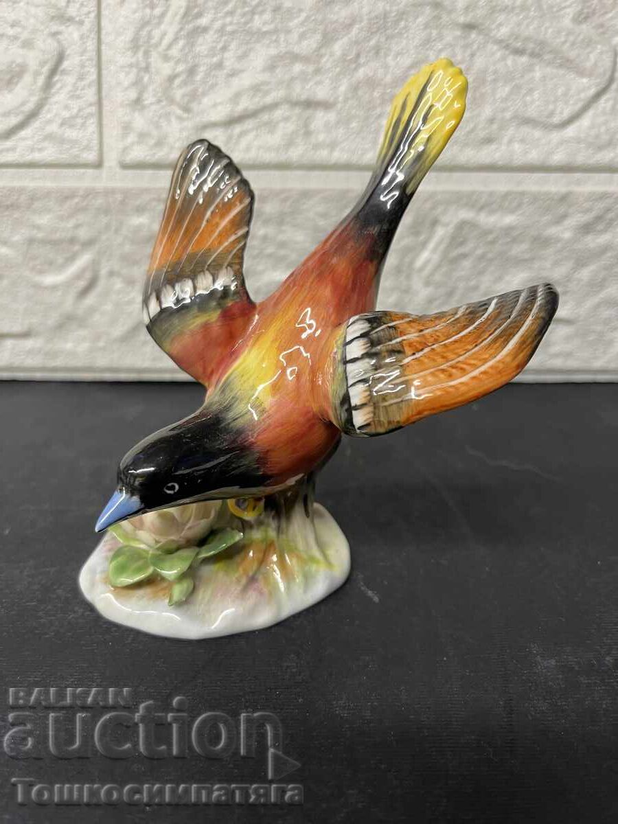 Pasăre de porțelan de colecție Royal Adderley Floral