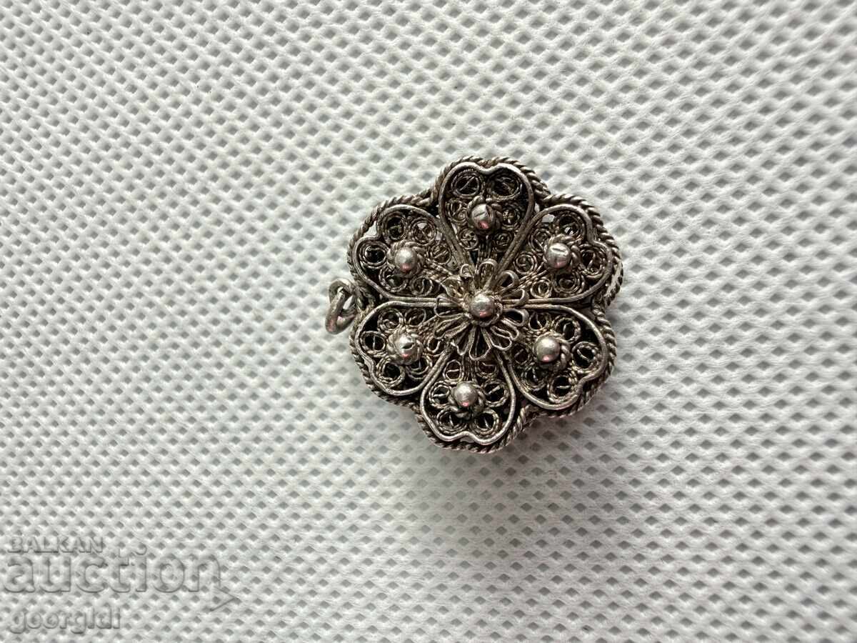 Medalion / pandantiv din argint filigran. Nr. 7777 - 6