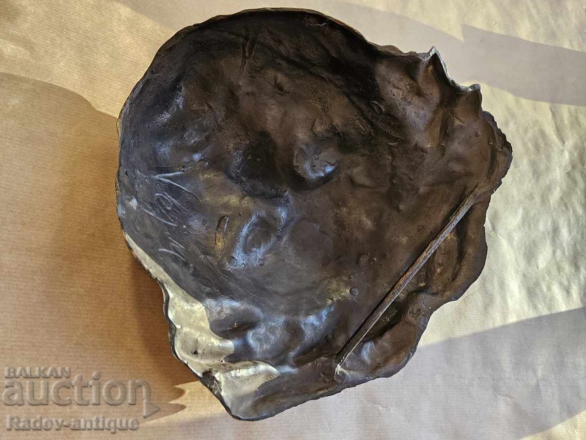 Доставка на ВЕЖДИ РАШИДОВ - бронзова маска Бетовен, скулптура, пластика Доставка на ВЕЖДИ РАШИДОВ - бронзова маска Бетовен, скулптура, пластика