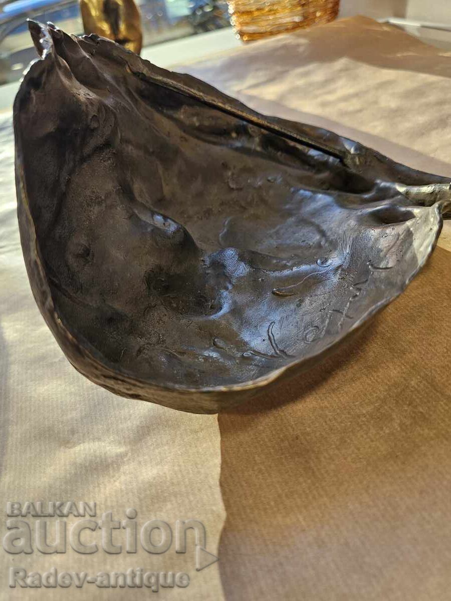 ВЕЖДИ РАШИДОВ - бронзова маска Бетовен, скулптура, пластика - 6 ВЕЖДИ РАШИДОВ - бронзова маска Бетовен, скулптура, пластика - 6