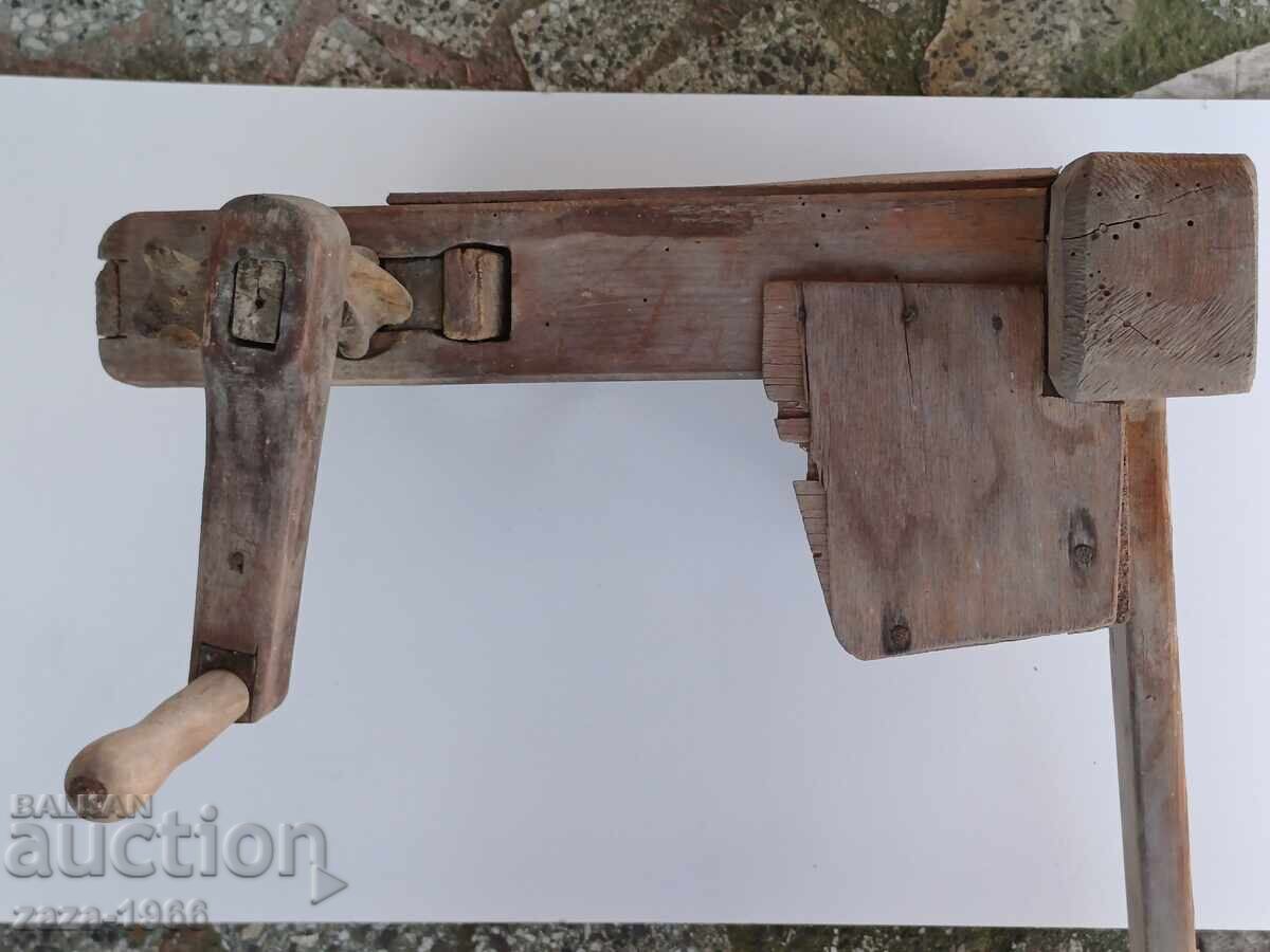 Стара валова преса за текстил, прежда - 6