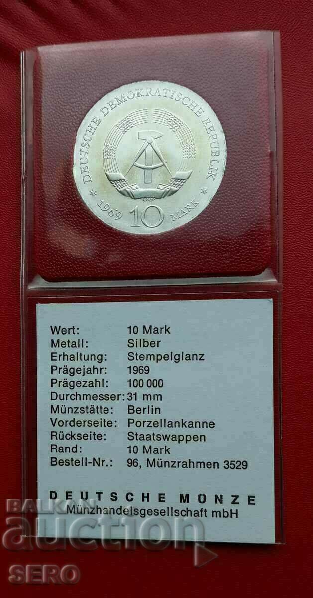 Γραμματόσημα Γερμανίας-GDR-10 1969-εσωτ. διατηρημένα και πολύ σπάνια με τιμή € 48.06 | 94.00 BGN Γραμματόσημα Γερμανίας-GDR-10 1969-εσωτ. διατηρημένα και πολύ σπάνια με τιμή € 48.06 | 94.00 BGN