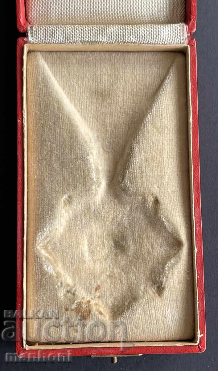 6287 Regatul Bulgariei cutie ordin Pentru Meritul Militar clasa a 5-a cu preț € 61.36 | 120.01 BGN