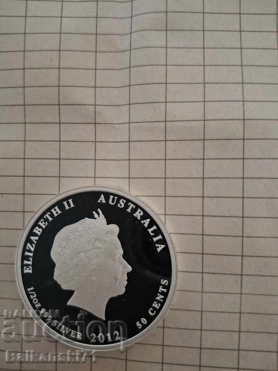 Δημοπρασία 50 λεπτά Kookaburra 2012. Ασήμι!