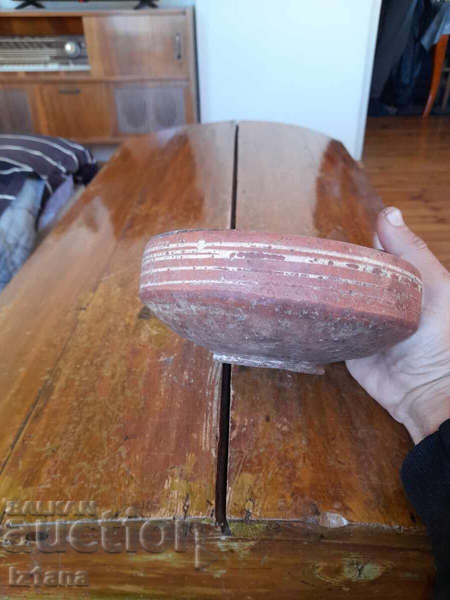 Παλιό κεραμικό δοχείο - 5