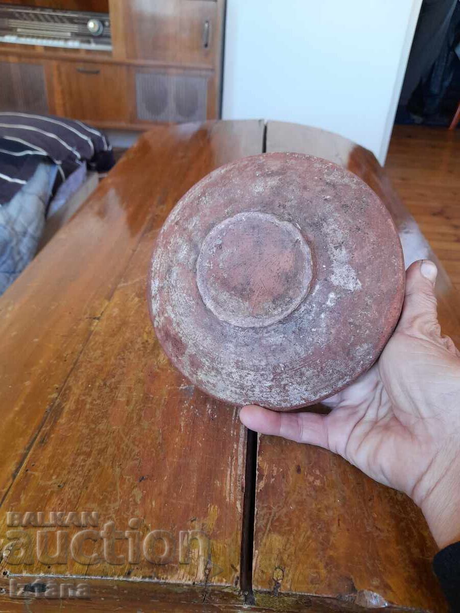 Παλιό κεραμικό δοχείο - 6