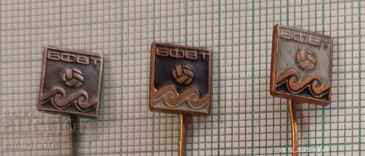 Znachka - BFVT Bŭlgarska federatsiya po Vodna topka - 5 Znachka - BFVT Bŭlgarska federatsiya po Vodna topka - 5