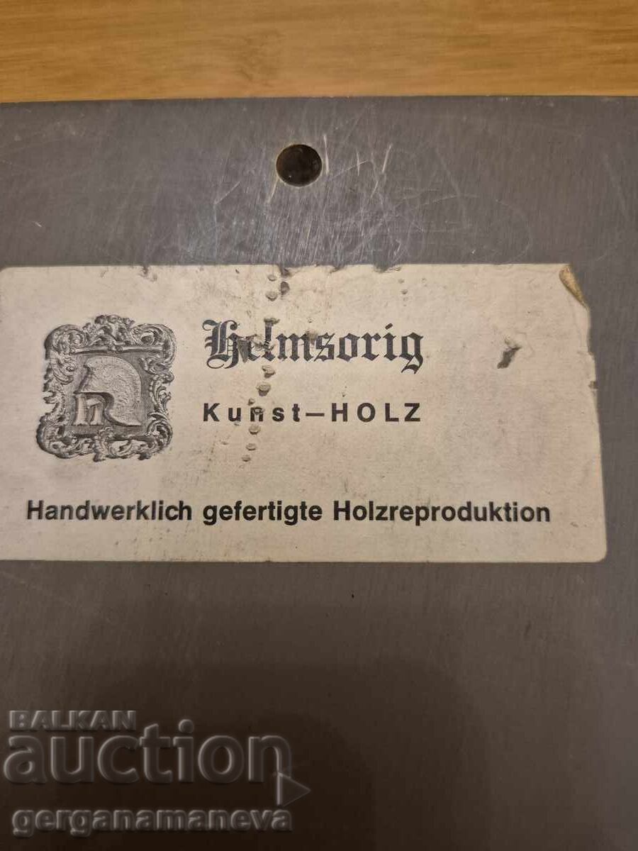 Tablou, sculptură în lemn - 7