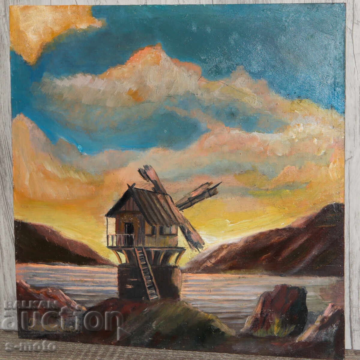 Auction Oil painting landscape Auction Oil painting landscape