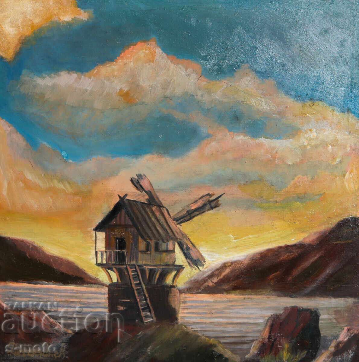 Oil painting landscape Oil painting landscape