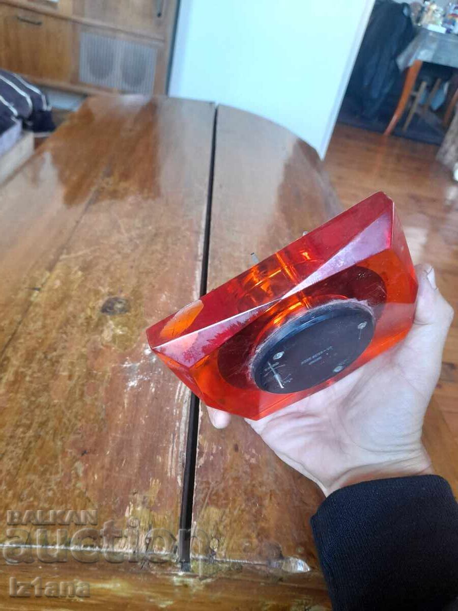 Vintage Table Clock, Alarm Clock Molnija - 5 Vintage Table Clock, Alarm Clock Molnija - 5