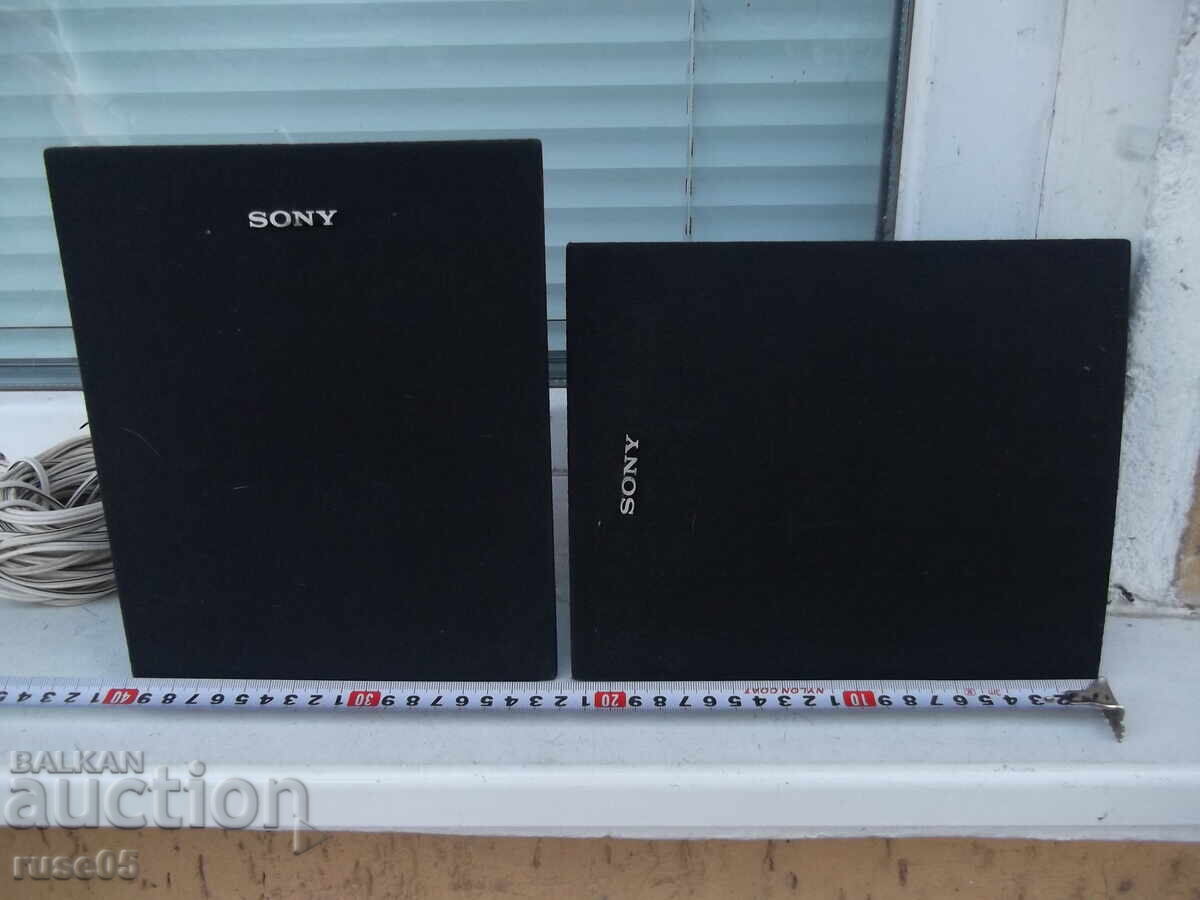 Lot de 2 buc. boxe "SONY - 4 Ω, 15 W" funcționale cu preț € 10.23 | 20.01 BGN Lot de 2 buc. boxe "SONY - 4 Ω, 15 W" funcționale cu preț € 10.23 | 20.01 BGN
