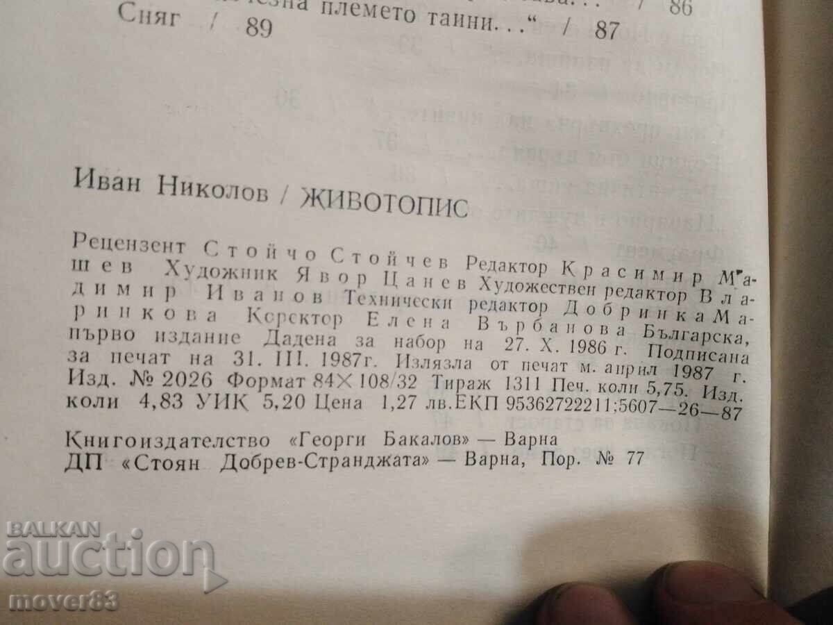 Auction  Biography. Ivan Nikolov