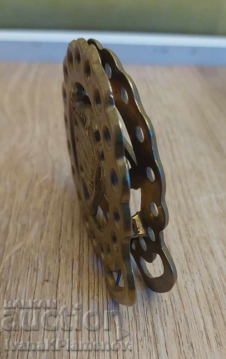 Аукцион Щипка винтидж голяма месинг за ценители