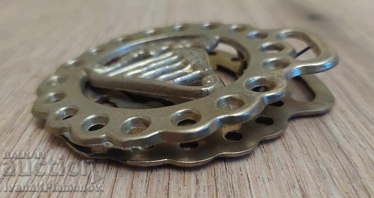 Щипка винтидж голяма месинг за ценители - 5