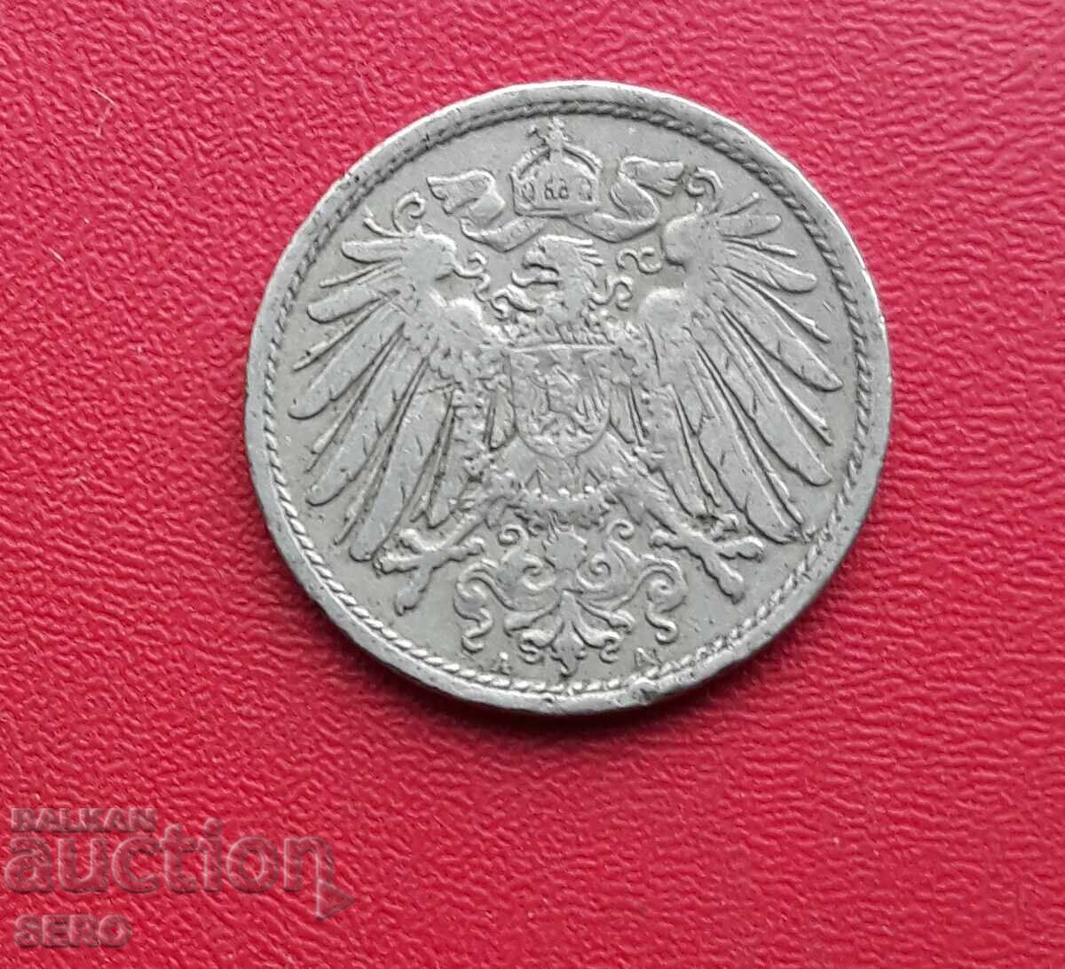 Γερμανία-10 Pfennig 1908 A-Berlin με τιμή € 0.36 | 0.70 BGN