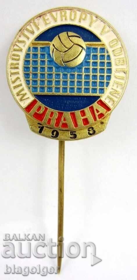 Европейско първенство по волейбол в Прага 1958 г.-Значка с цена € 6.64 | 12.99 лв. Европейско първенство по волейбол в Прага 1958 г.-Значка с цена € 6.64 | 12.99 лв.