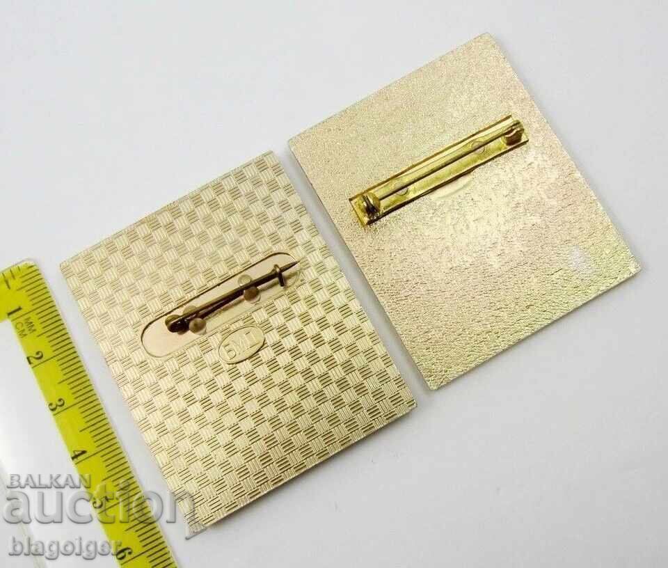 Аукцион Зимна Универсиада София 1983-Официална значка за техн.лице