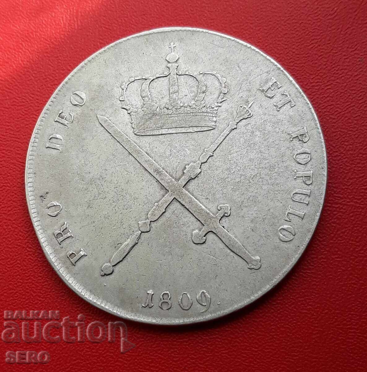 Германия-Бавария-1 талер 1809-хубаво запазен и рядък с цена € 166.17 | 325.00 лв.