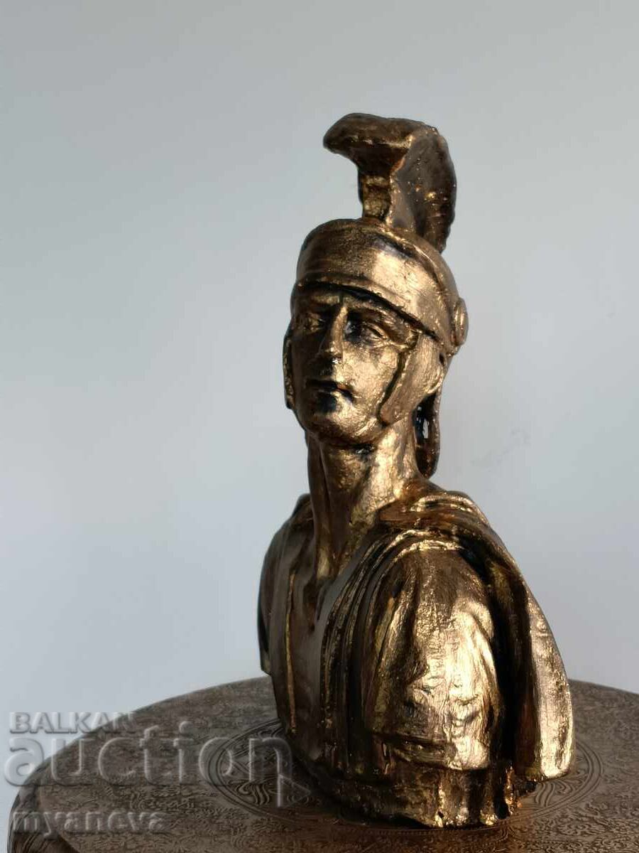 Centurion, sculptură originală, bust de luptător Rila - 6