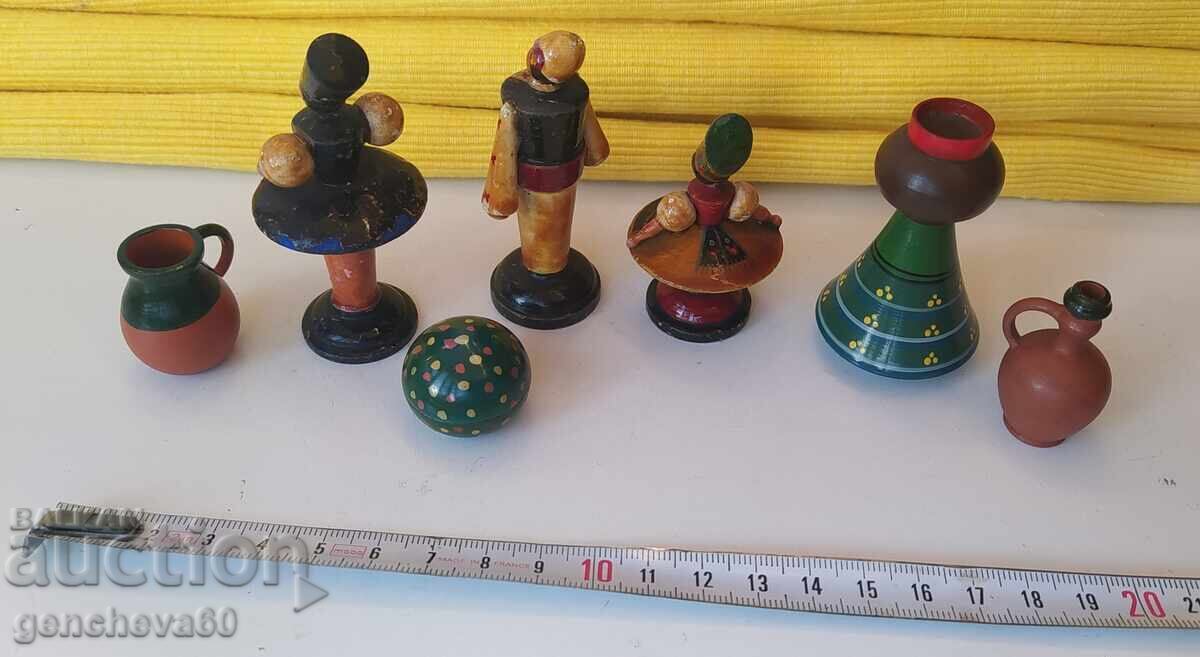 Used Antique - Russian Wooden Dolls with price € 12.78 | 25.00 BGN