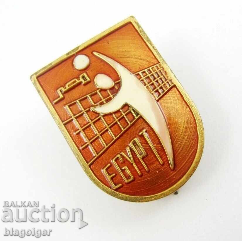 Egyptian Volleyball Federation - Old Badge with price € 3.57 | 6.98 BGN Egyptian Volleyball Federation - Old Badge with price € 3.57 | 6.98 BGN