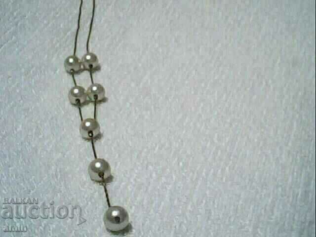 old necklace of natural pearls 10 mm with price € 7.67 | 15.00 BGN old necklace of natural pearls 10 mm with price € 7.67 | 15.00 BGN