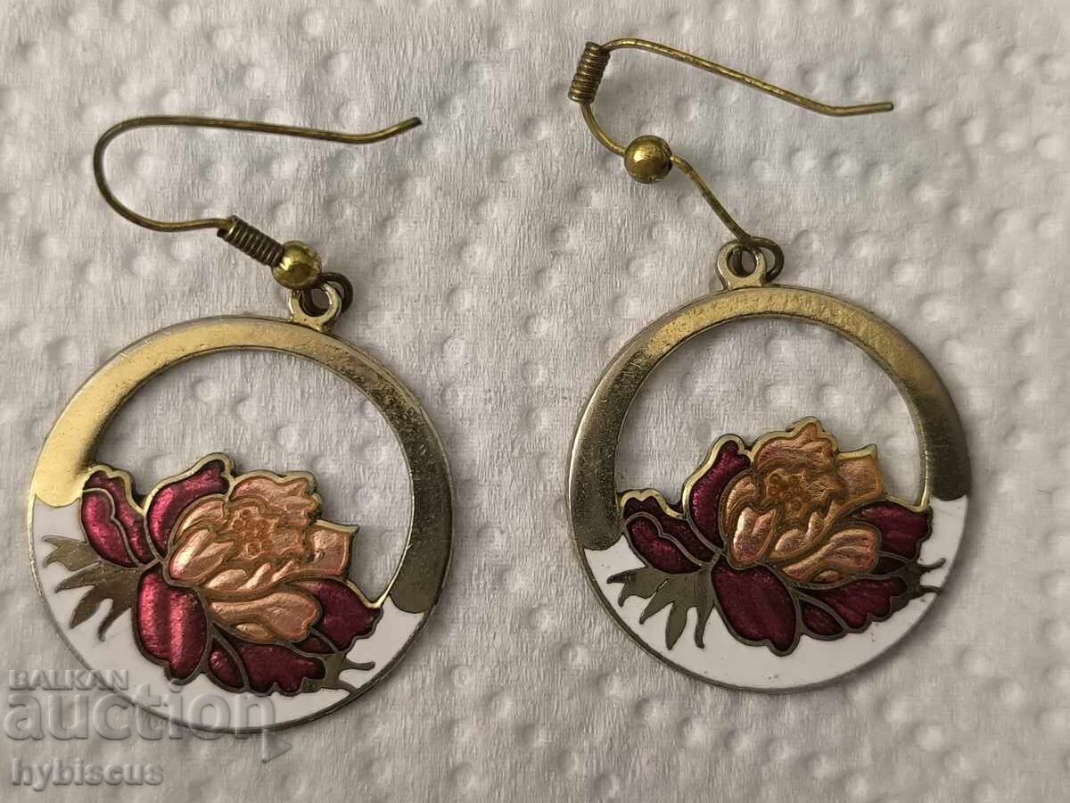 Imported Enamel Earrings