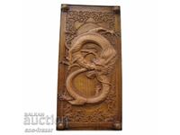 Sculptură în lemn "Dragon"