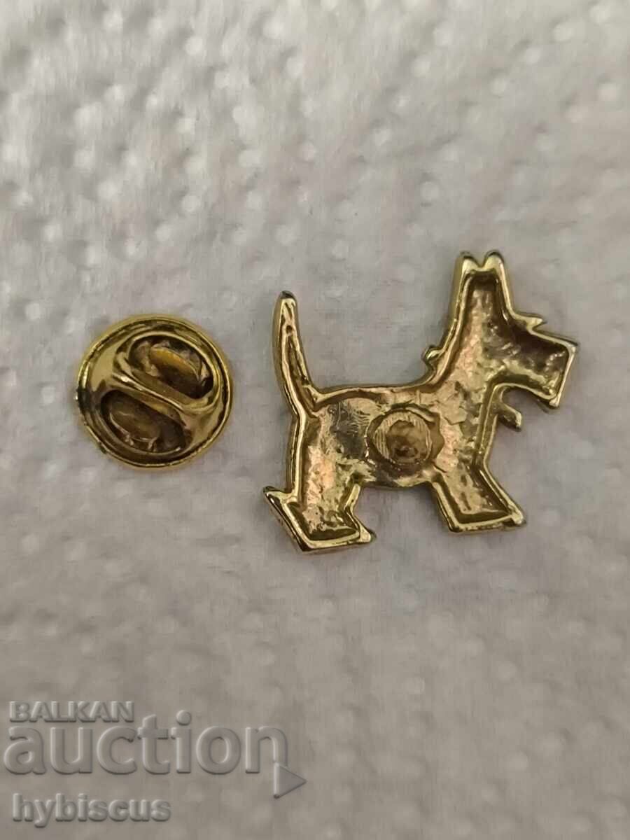 Imported dog pin badge with price € 3.58 | 7.00 BGN Imported dog pin badge with price € 3.58 | 7.00 BGN
