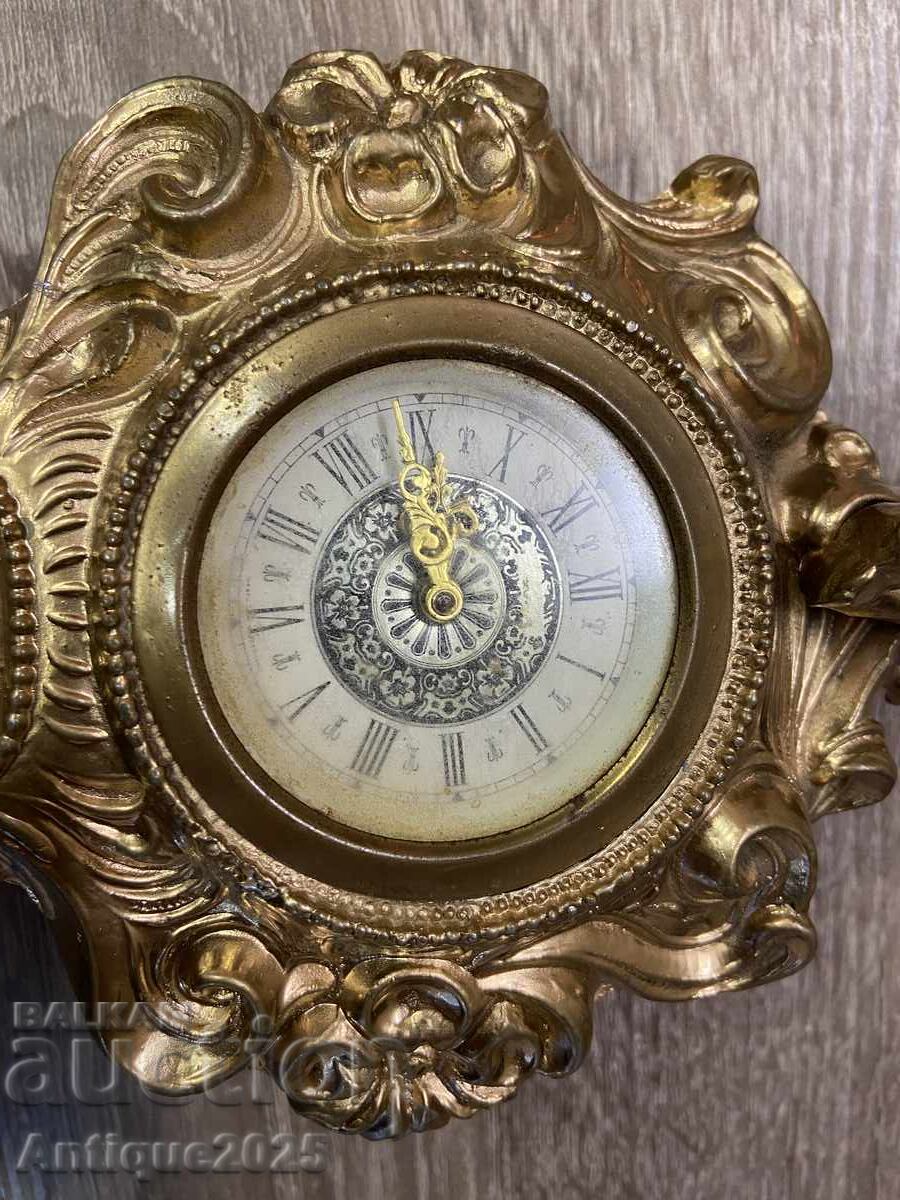 Vintage watch with putti (cupid) figure, mechanical - 6