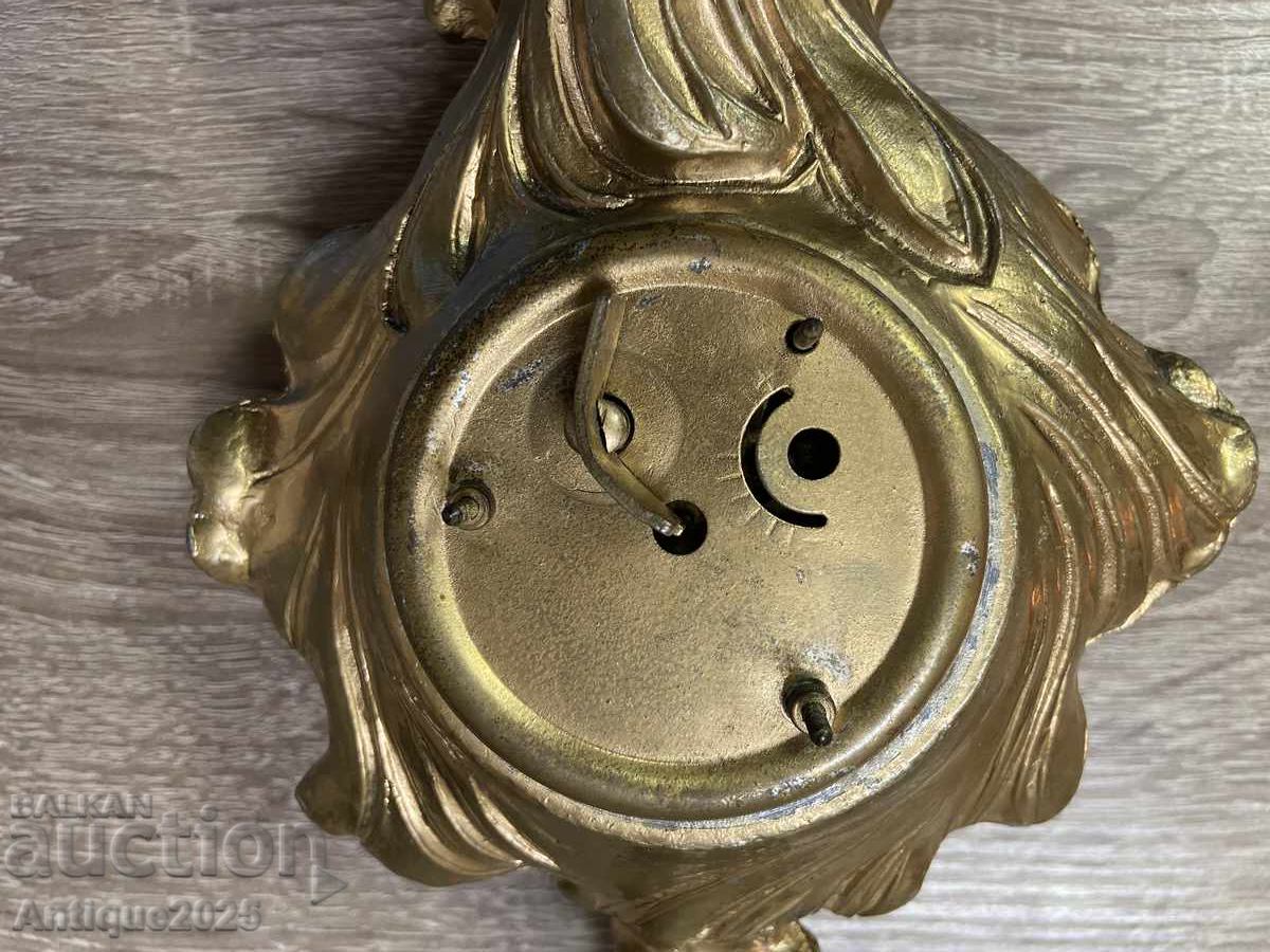 Vintage watch with putti (cupid) figure, mechanical - 7