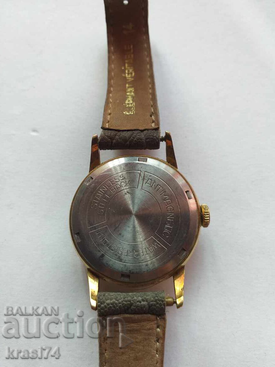 Auction  Gold plated watch