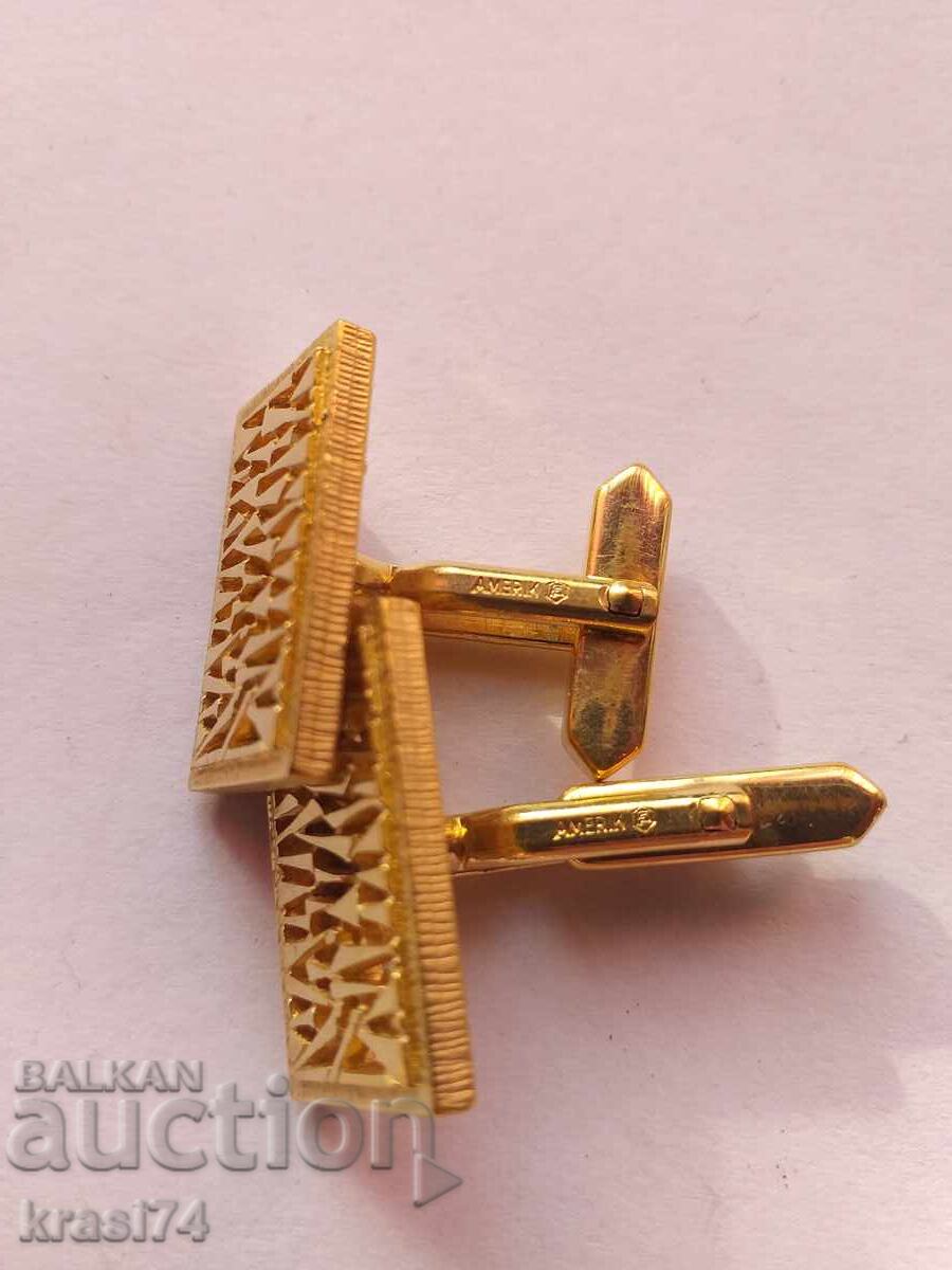 Gold-plated cufflinks with price € 15.34 | 30.00 BGN Gold-plated cufflinks with price € 15.34 | 30.00 BGN