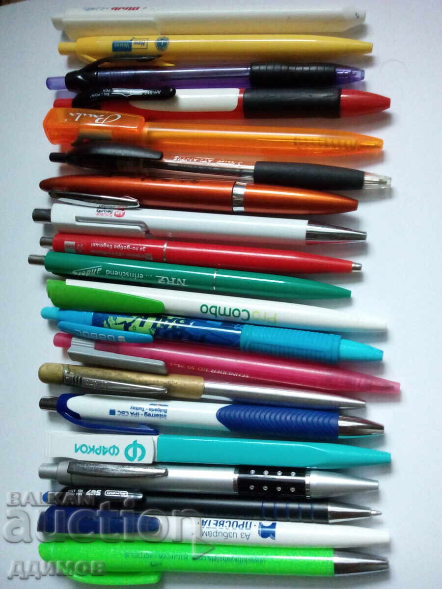 20 bucăți stilouri chimice automate diferite - 6 20 bucăți stilouri chimice automate diferite - 6