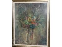 Στόινο Ντόμπρεφ (1942 - 2018) Νεκρή φύση με λουλούδια