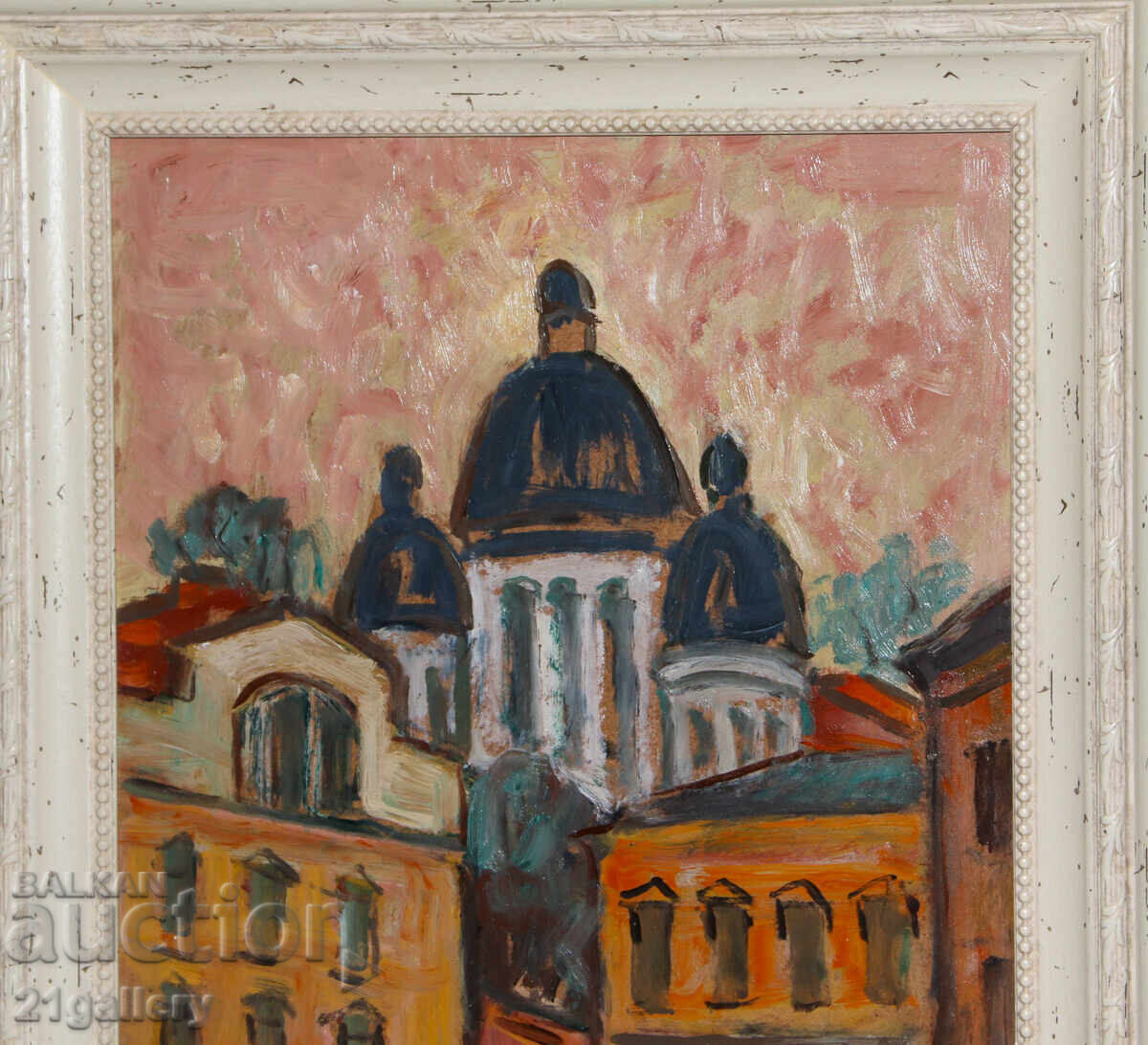 Licitație Prof. Stoyan Domuschiev (1935-2021) Peisaj ulei