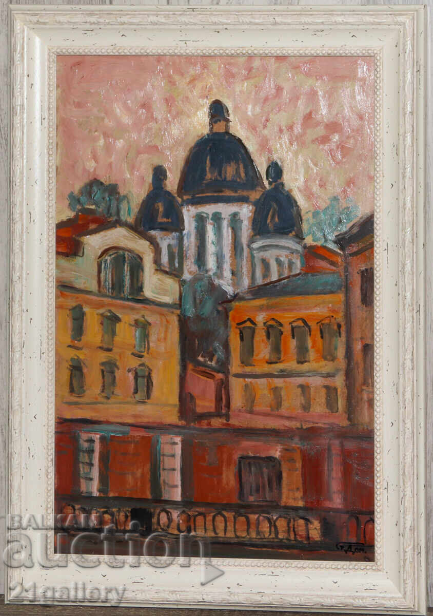 Livrarea Prof. Stoyan Domuschiev (1935-2021) Peisaj ulei