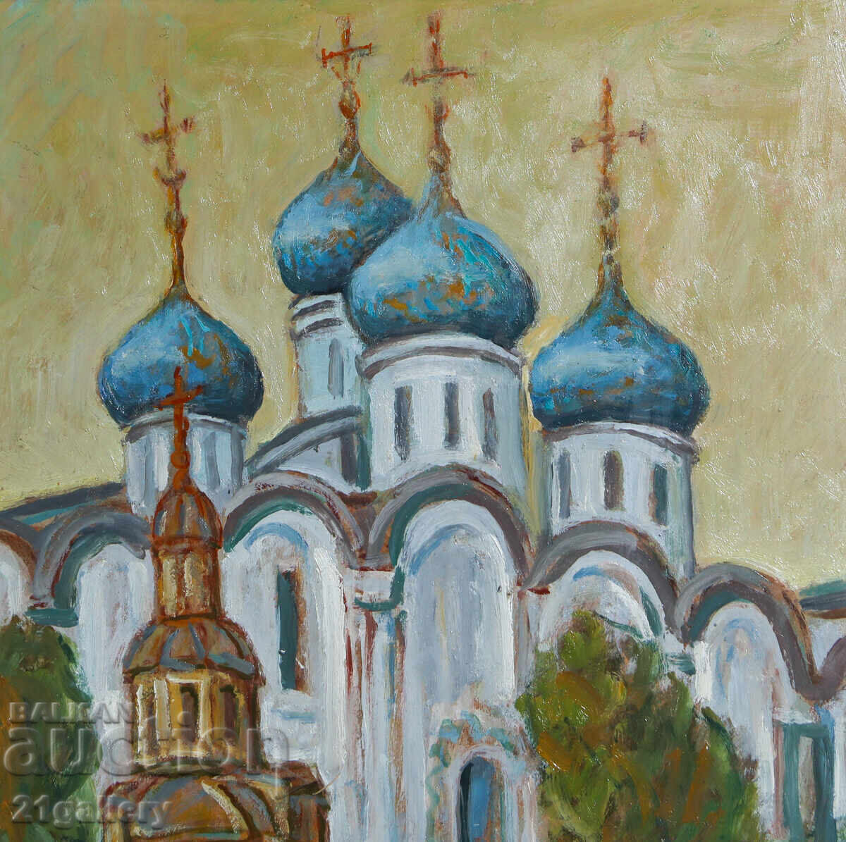 Livrarea Prof. Stoyan Domuschiev (1935-2021) Peisaj ulei