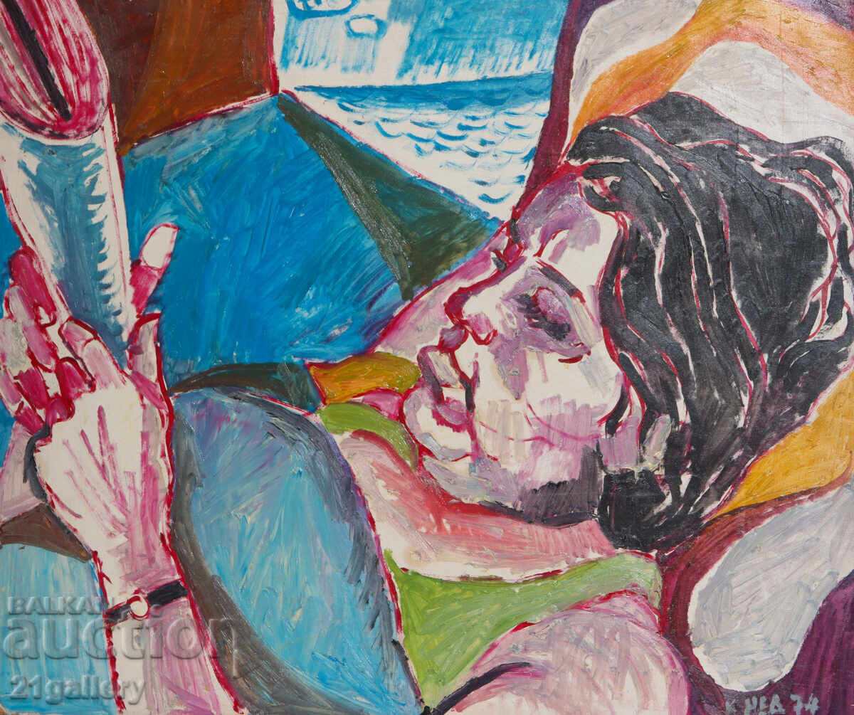 Δημοπρασία Kiril Nedyalkov (1940 – 2023) Ελαιοχρωματισμοί / Πορτρέτο