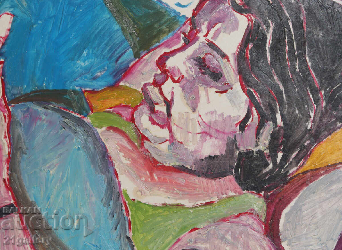 Kiril Nedyalkov (1940 – 2023) Ελαιοχρωματισμοί / Πορτρέτο - 6