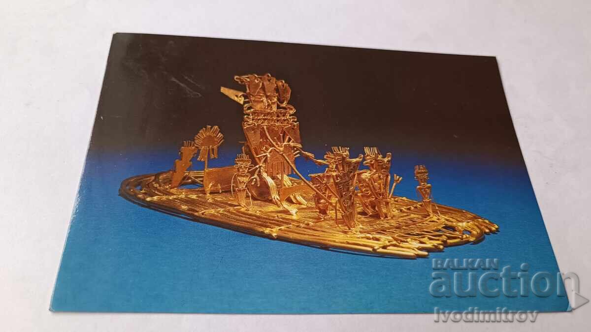 P.K. Bogota Gold Museum Fachre der Mulsca Kultur