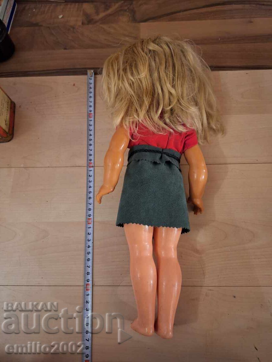Auction  Children's doll retro social